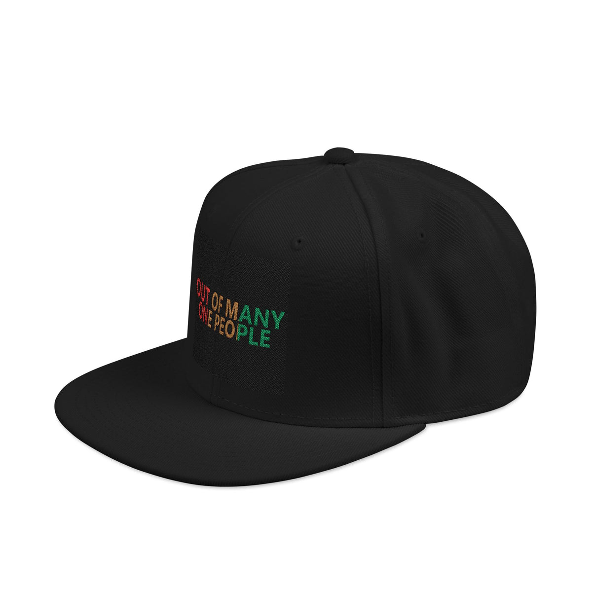Out of Many One People — Snapback (Black)