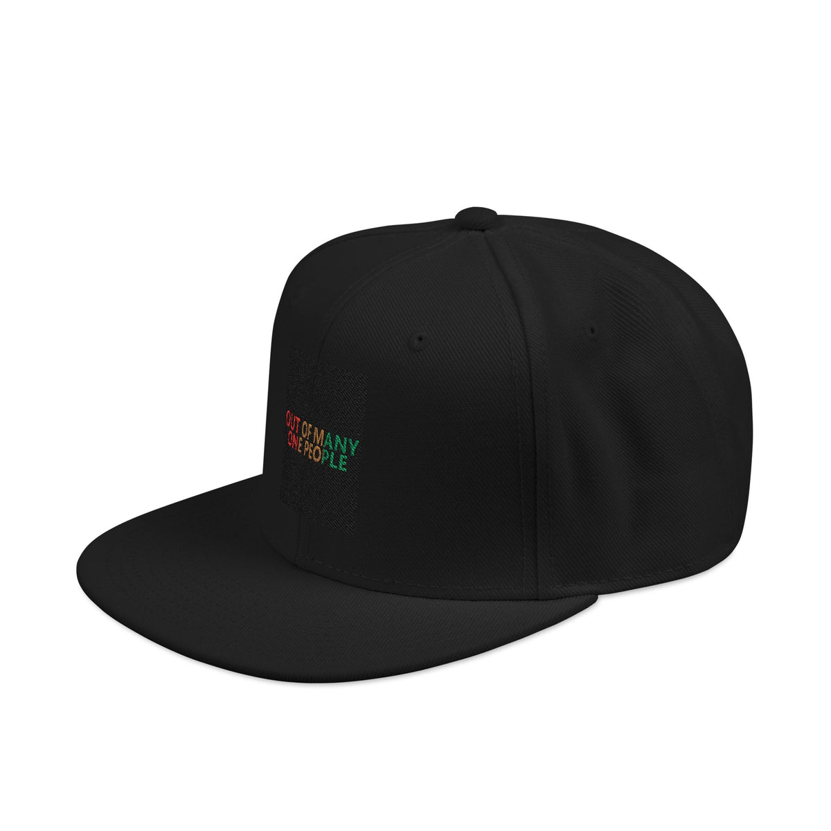 Out of Many One People — Snapback (Black)