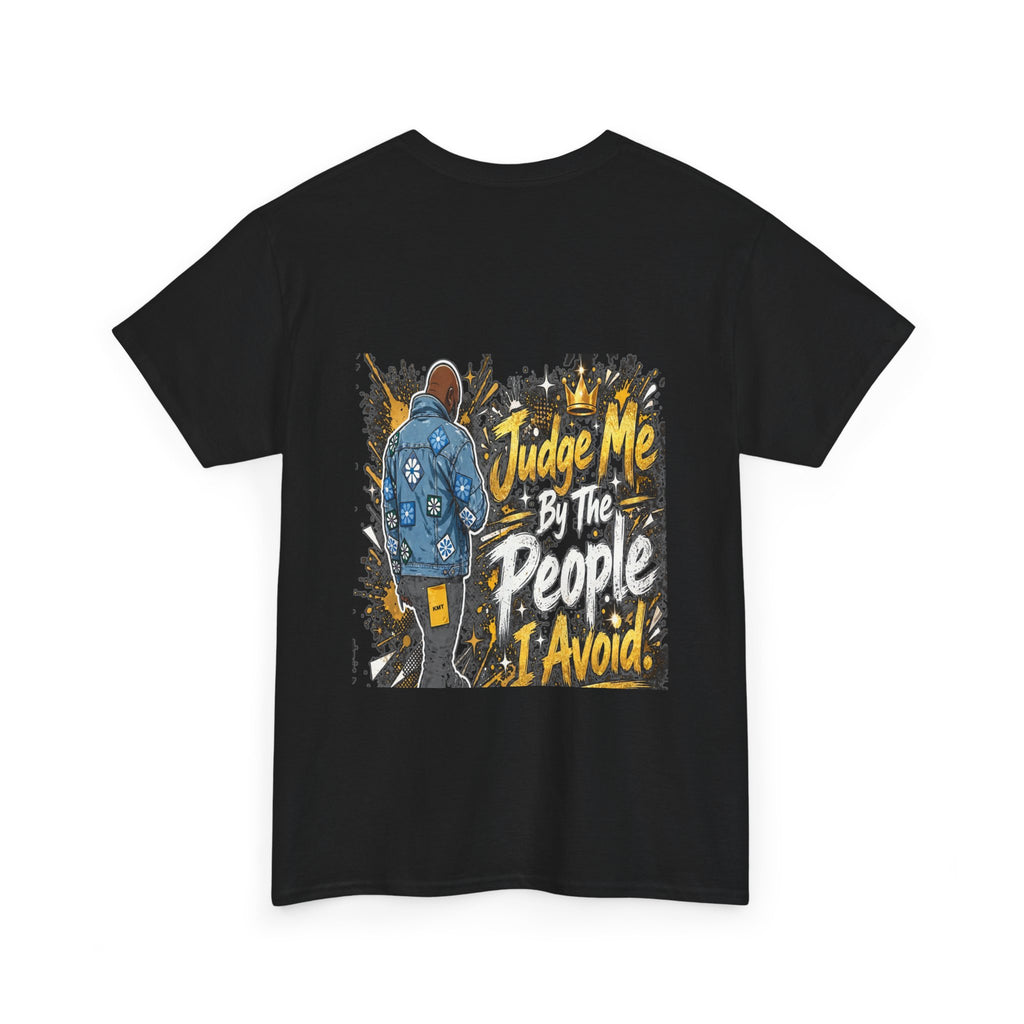 Judge Me — Animated Back Print T-Shirt