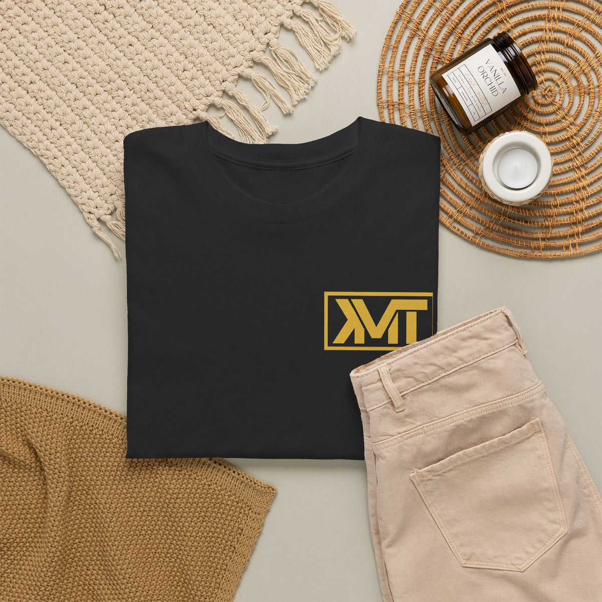Konsequence Muzik — Gold Logo T-Shirt