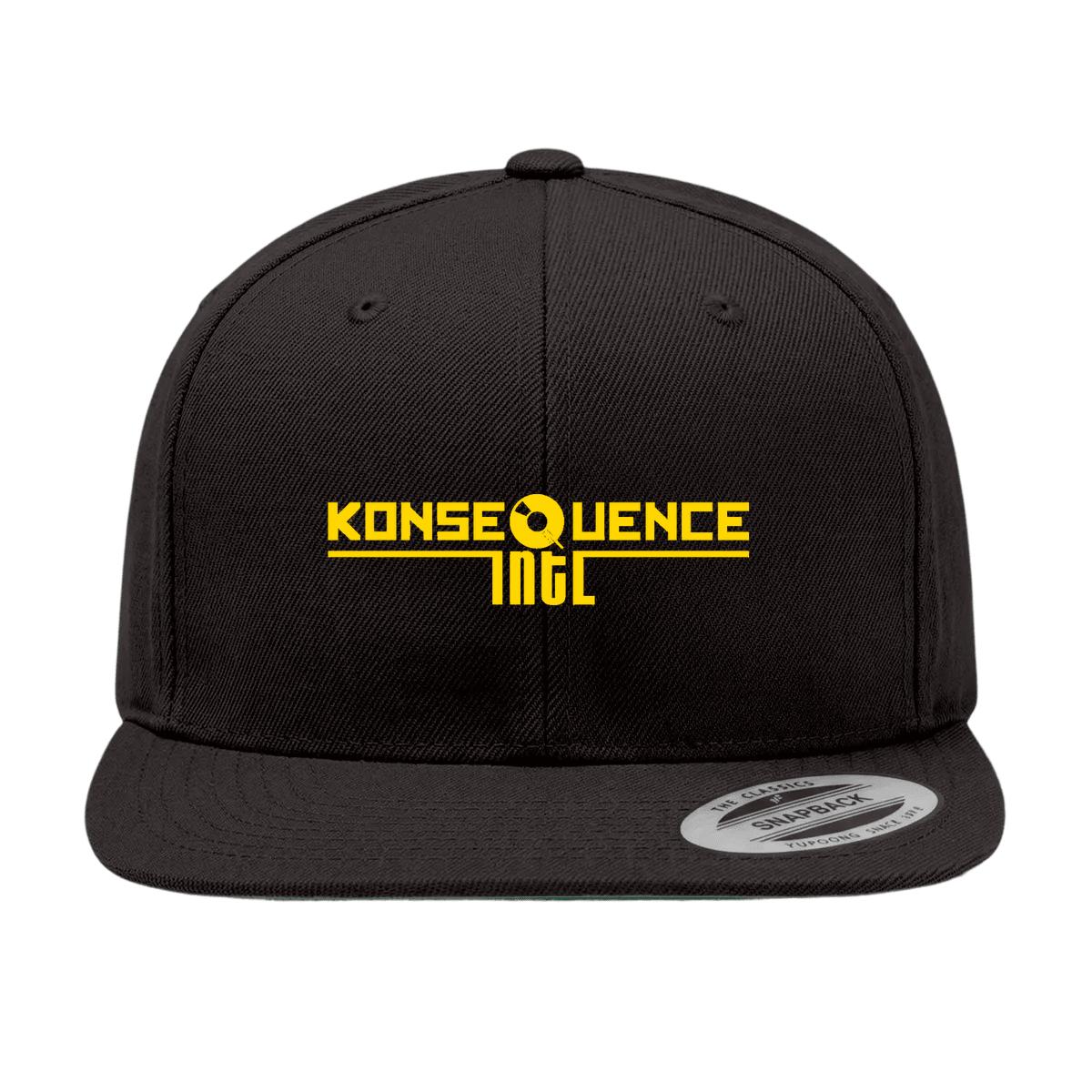 Konsequence Intl — Snapback (Black) — YP Classics 6089M front view
