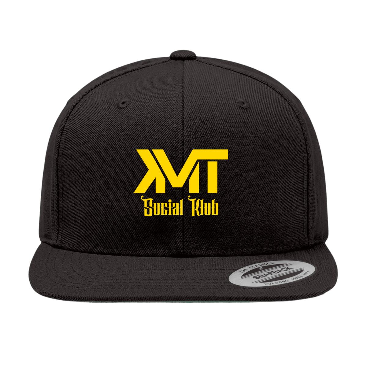 KMT The World Is KMT's — Snapback (Black) — YP Classics 6089M front view